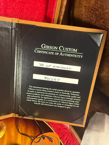 2025 Gibson Custom Shop ‘59 Les Paul Chambered - Tobacco Sunburst