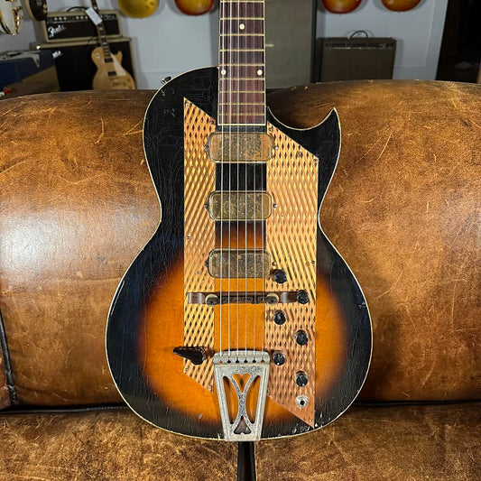 1962 Kay K1983 Style Leader Jimmy Reed - Sunburst