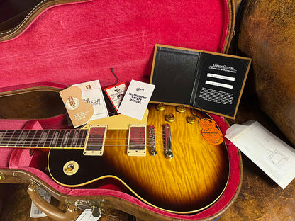 2025 Gibson Custom Shop ‘59 Les Paul Chambered - Tobacco Sunburst