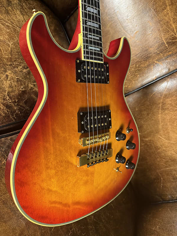 1993 Fender ES-RF Robben Ford Esprit MIJ - Aged Tobacco Burst