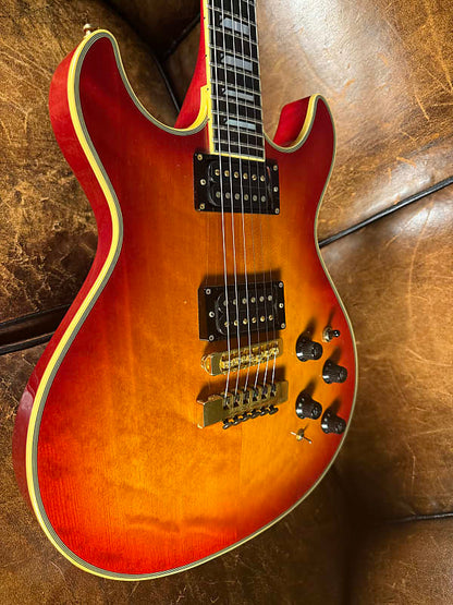 1993 Fender ES-RF Robben Ford Esprit MIJ - Aged Tobacco Burst