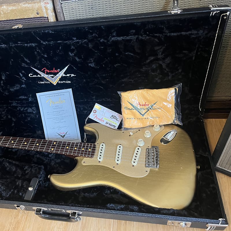 2015 Fender Custom Shop Limited Edition 50’s Stratocaster Journeyman - Gold/Rosewood