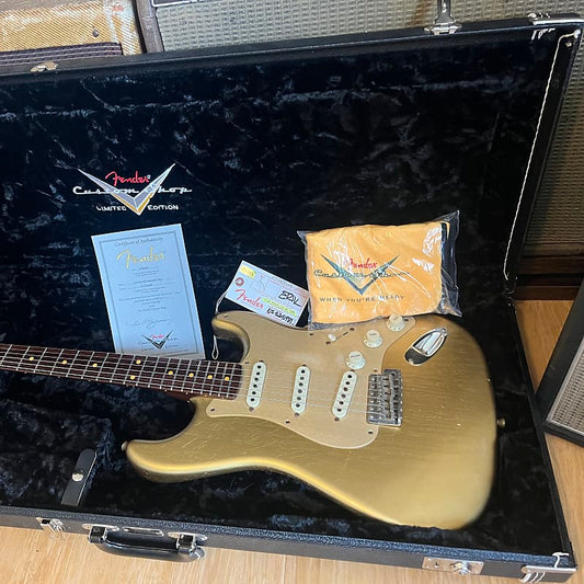 2015 Fender Custom Shop Limited Edition 50’s Stratocaster Journeyman - Gold/Rosewood