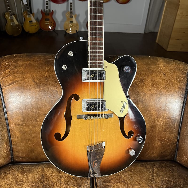 1963 Gretsch 6117 Double Anniversary - Shaded Golden Sunburst