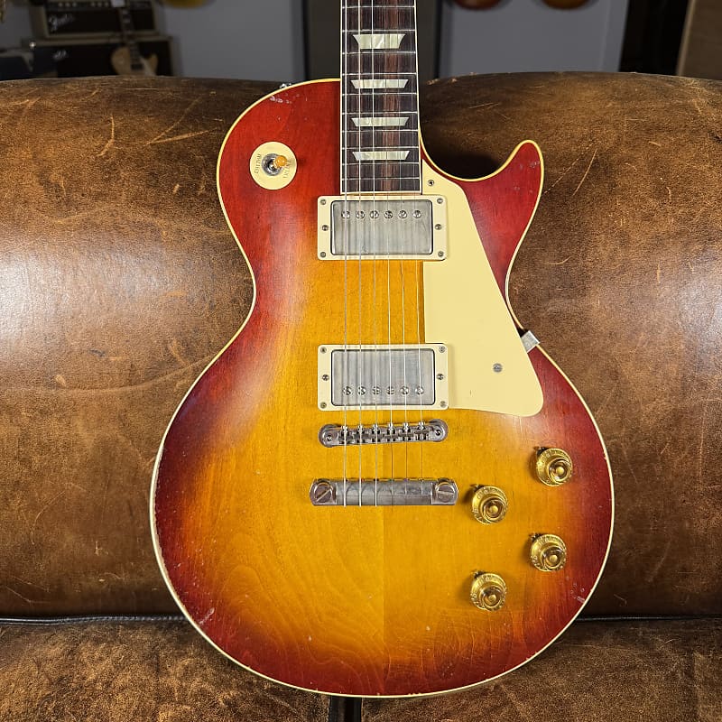 2022 Gibson Custom Shop Wildwood Spec ‘58 Les Paul Murphy Lab - Factory Burst