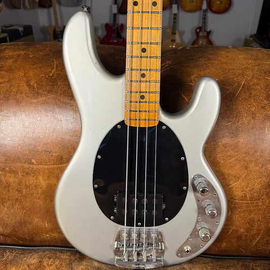 1979 Music Man StingRay with Maple Fretboard - Inca Silver - OHSC