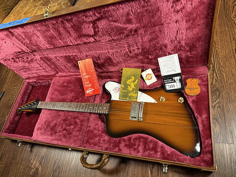 1999 Gibson Custom Shop '63 Firebird I Reissue - Vintage Sunburst - OHSC