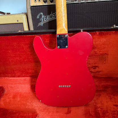 1967 Fender Telecaster - Dakota Red Refinish - Maple Cap - OHSC
