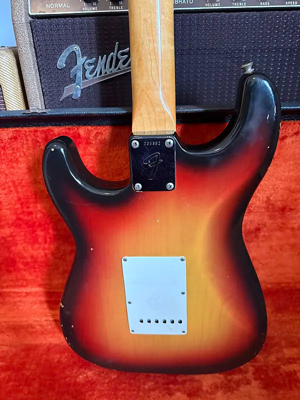 1968 Fender Stratocaster - Three-Tone Sunburst - 100% Original - OHSC