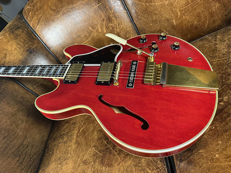 1965 Gibson ES-355 TDC Mono - Wide Nut - Cherry - OHSC