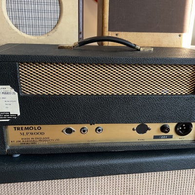 1968 Marshall 2022T 20 Watt Tremolo W/ 4x10 Cabinet