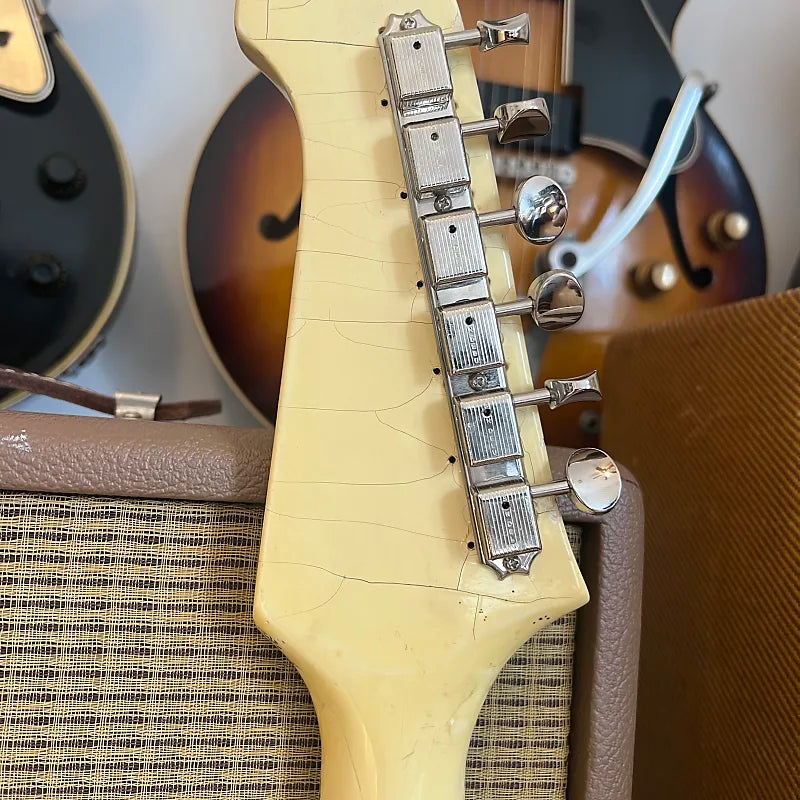 1965 Gibson Firebird III Non-Reverse - Refin Polaris White