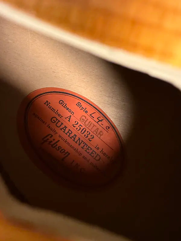 1956 Gibson L4-C - Blonde - OHSC