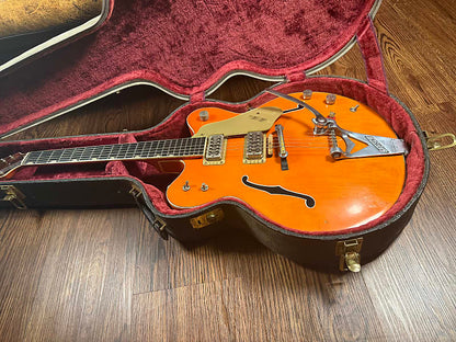 1964 Gretsch 6120 Chet Atkins Hollow Body - Orange - OHSC
