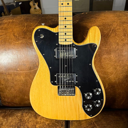 1977 Fender Telecaster Deluxe - Natural OHSC