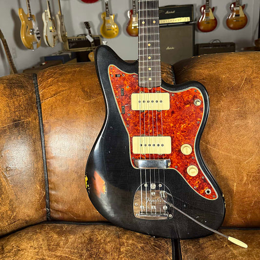 1963 Fender Jazzmaster - Black Refin - OHSC