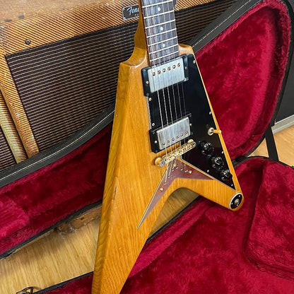 Gibson Flying V Heritage Korina Reissue 1981 - Natural