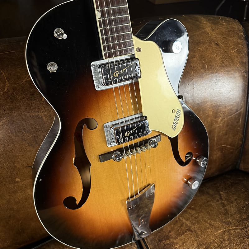 1963 Gretsch 6117 Double Anniversary - Shaded Golden Sunburst