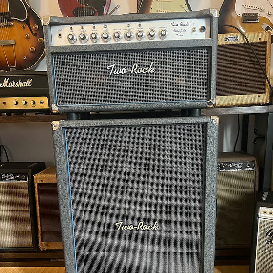 Two Rock Bloomfield Drive 50W Head and Cabinet - Grey Tolex