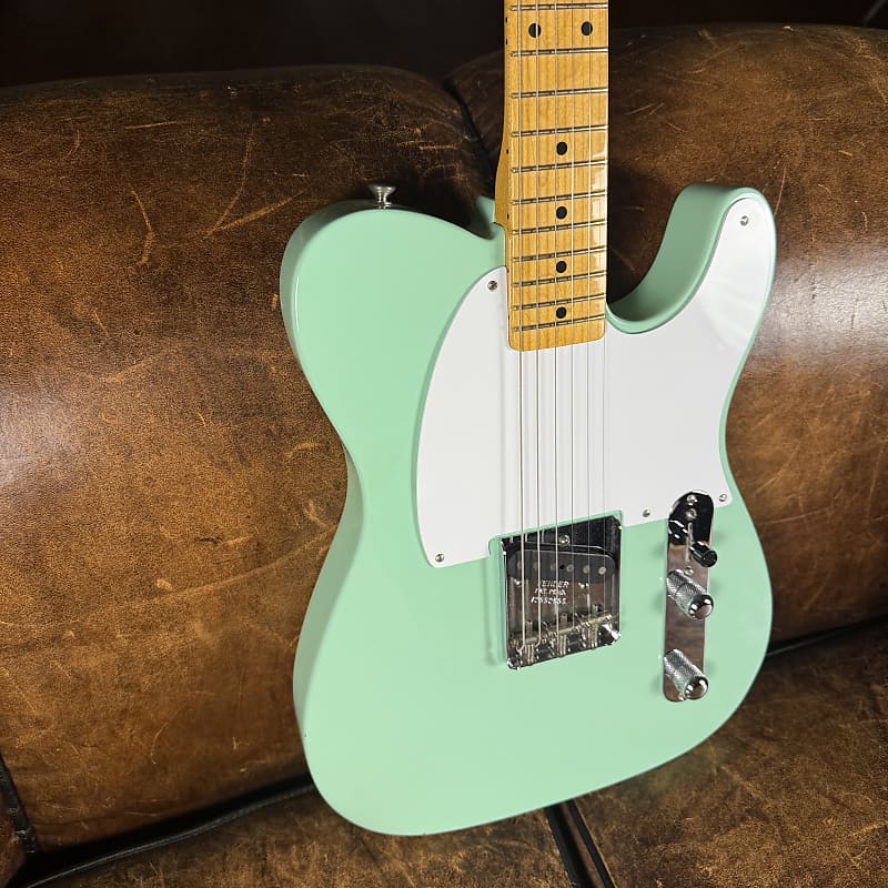 2020 Fender 70th Anniversary Esquire - Surf Green - OHSC