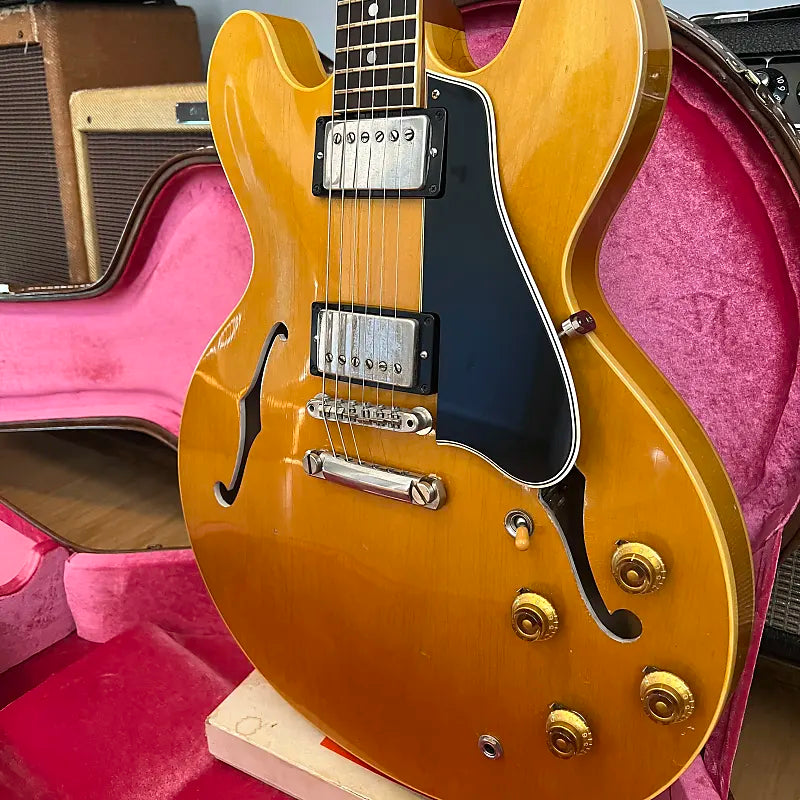 Gibson ES-335 TDN - Custom Shop - Blonde - Real PAFs - Historic Makeovers Deluxe