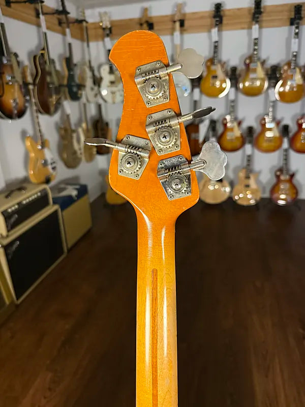 1979 Music Man StingRay with Maple Fretboard - Inca Silver - OHSC