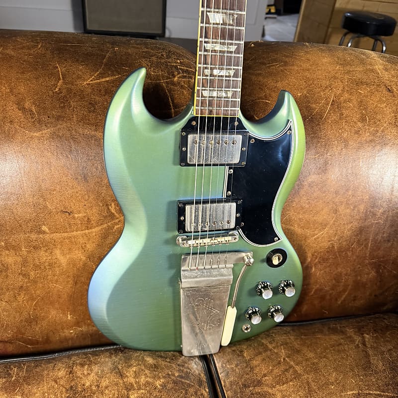 1964 Gibson SG Standard - Pelham Blue Refinish - OHSC – My Store