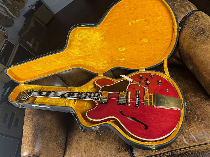 1965 Gibson ES-355 TDC Mono - Wide Nut - Cherry - OHSC