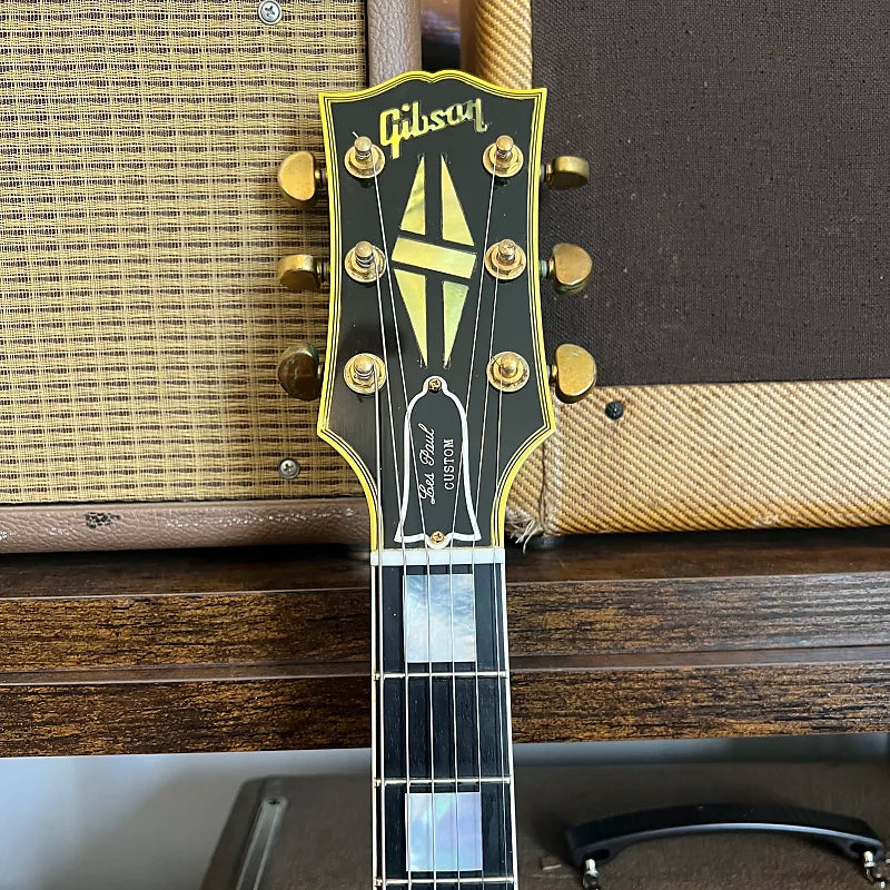 2006 Gibson Custom Shop Les Paul Custom - Black - OHSC