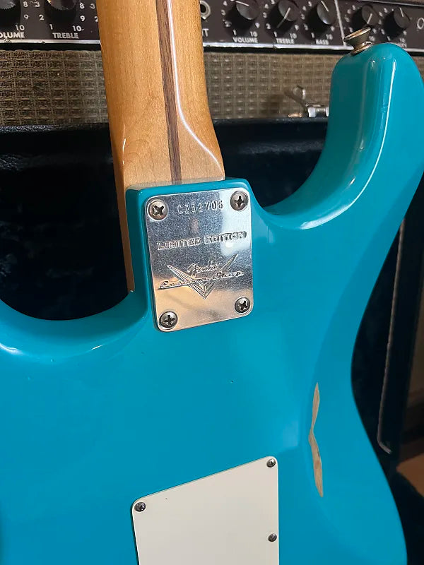 2015 Fender Custom Shop Limited Edition 1956 Stratocaster Relic - Taos Turquoise