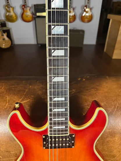 1993 Fender ES-RF Robben Ford Esprit MIJ - Aged Tobacco Burst