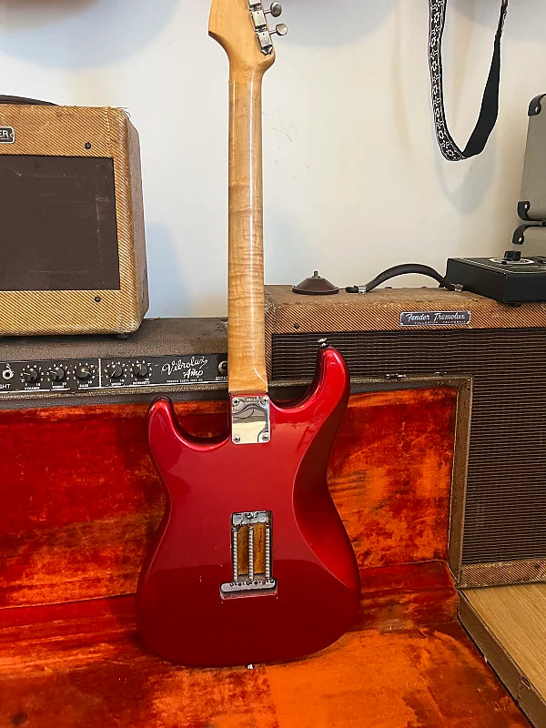 Fender Stratocaster 1963 - Candy Apple Red Refin - OHSC