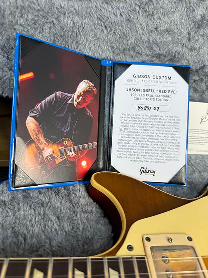 2024 Gibson Custom Shop Collectors Edition Murphy Lab Jason Isbell “Red Eye” '59 Les Paul Standard Reissue - Red Eye Burst #7