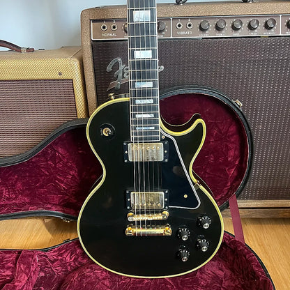 2006 Gibson Custom Shop Les Paul Custom - Black - OHSC