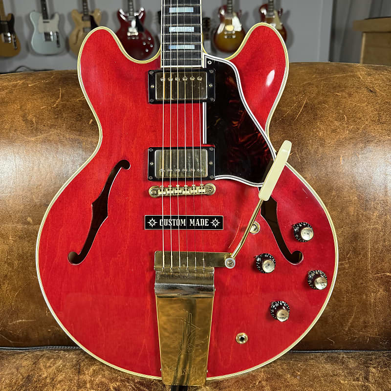 1965 Gibson ES-355 TDC Mono - Wide Nut - Cherry - OHSC
