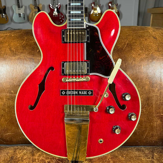1965 Gibson ES-355 TDC Mono - Wide Nut - Cherry - OHSC