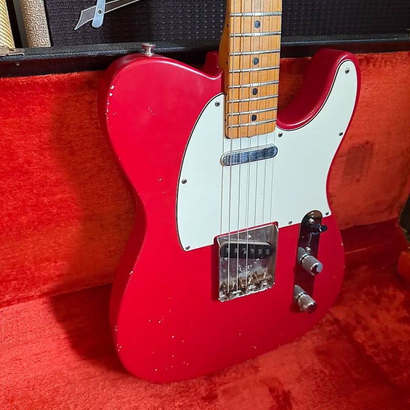 1967 Fender Telecaster - Dakota Red Refinish - Maple Cap - OHSC