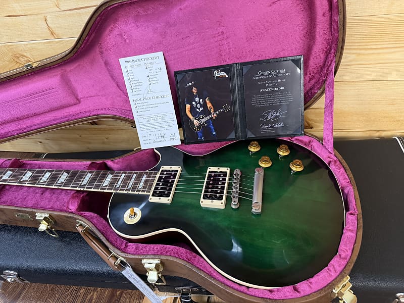 2017 Gibson Les Paul Slash Anaconda Burst - Anaconda Plain Top