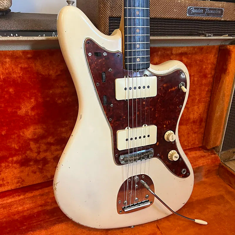 Fender Jazzmaster 1963 - Olympic White - OHSC