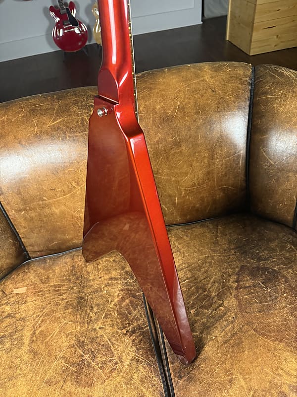 2021 Gibson Custom Shop '67 Mahogany Flying V Reissue with Maestro Vibrola - Sparkling Burgundy