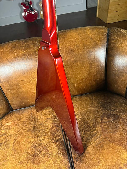 2021 Gibson Custom Shop '67 Mahogany Flying V Reissue with Maestro Vibrola - Sparkling Burgundy