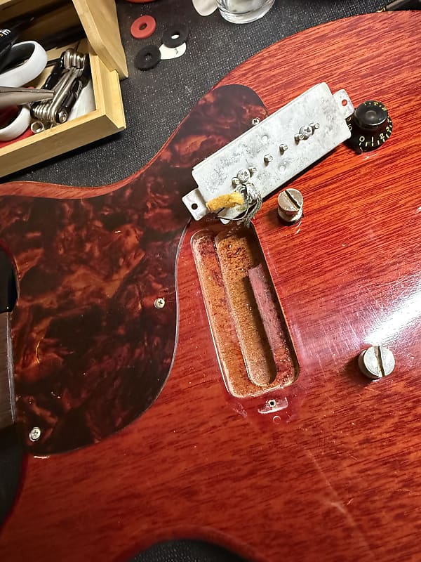 1959 Gibson Les Paul Junior Double Cut - Cherry