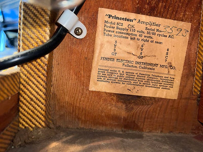 1953 Fender Princeton - 5C2 - Tweed