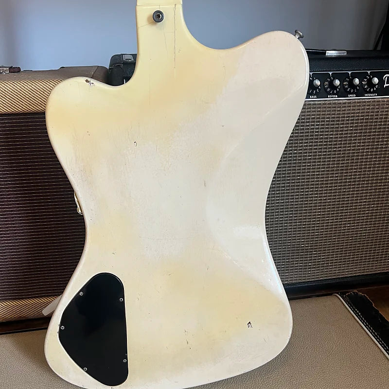 1965 Gibson Firebird III Non-Reverse - Refin Polaris White