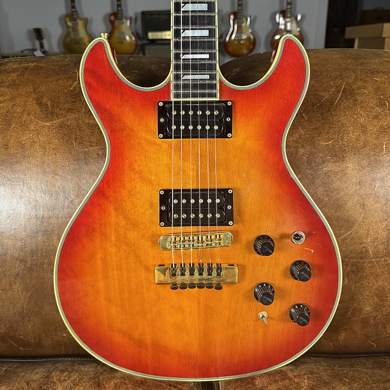 1993 Fender ES-RF Robben Ford Esprit MIJ - Aged Tobacco Burst