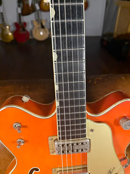 1964 Gretsch 6120 Chet Atkins Hollow Body - Orange - OHSC