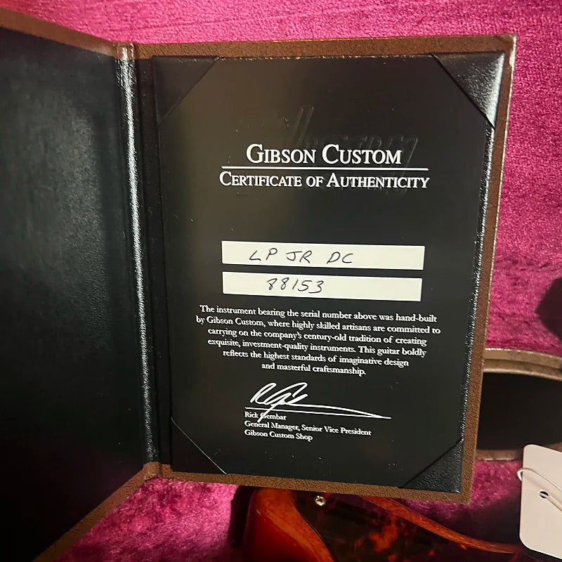 2018 Gibson Custom Shop '58 Les Paul Junior Reissue - W/ 60’s P-90
