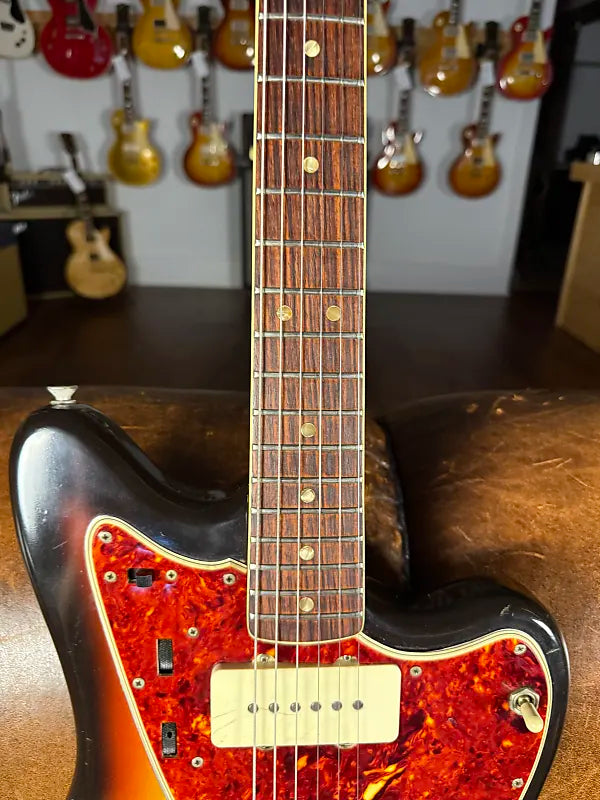 1966 Fender Jazzmaster - Three Tone Sunburst - OHSC