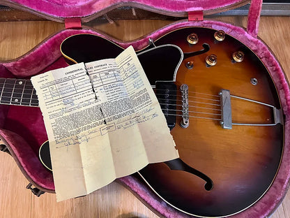 Gibson ES-330TD 1959 - Sunburst - OHSC - One Owner - Original Receipt