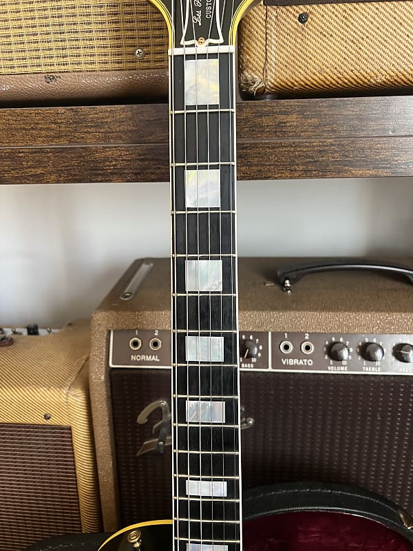 2006 Gibson Custom Shop Les Paul Custom - Black - OHSC